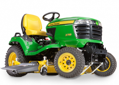 X758 tracteur de pelouse